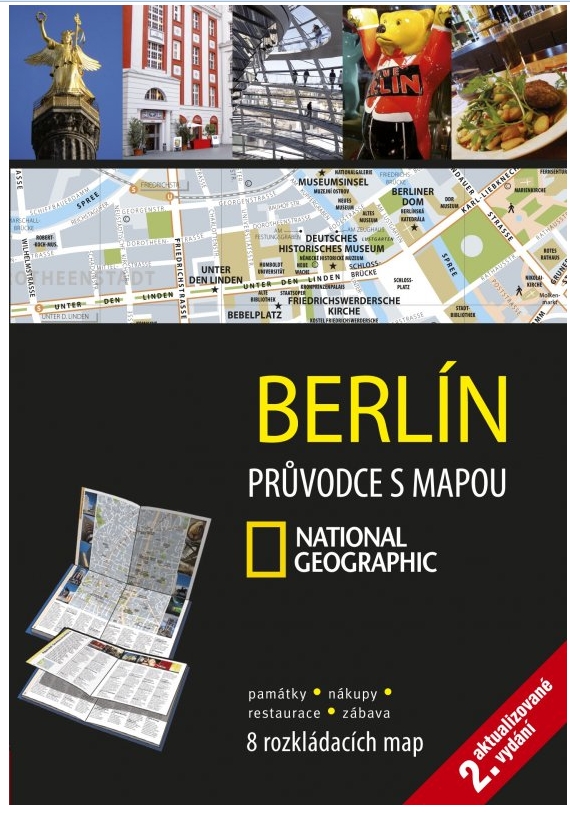 National Geographic průvodce s mapou Berlín 2