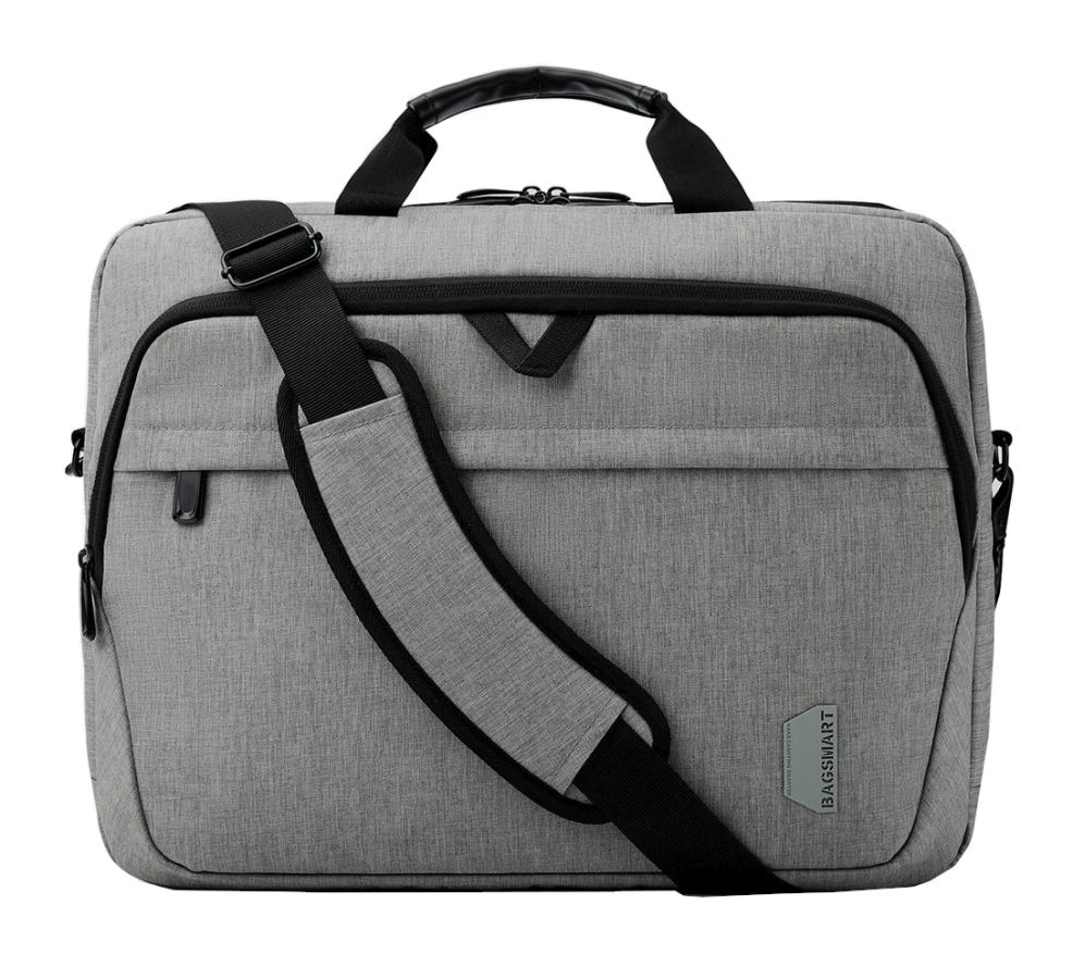 Bagsmart taška Falco Expandable Laptop Bag 17.3 grey
