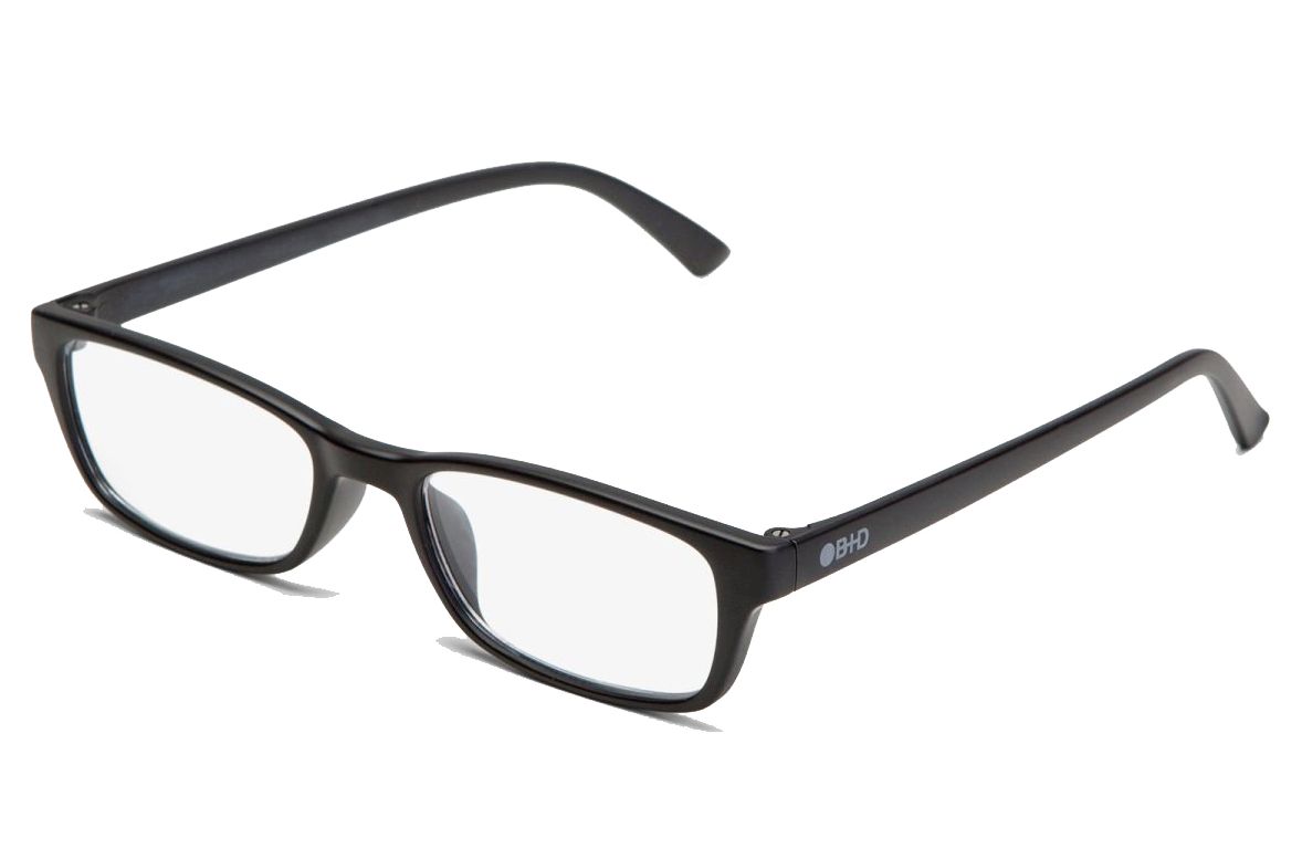 B+D skládací brýle Icon Readers matt black +2.50