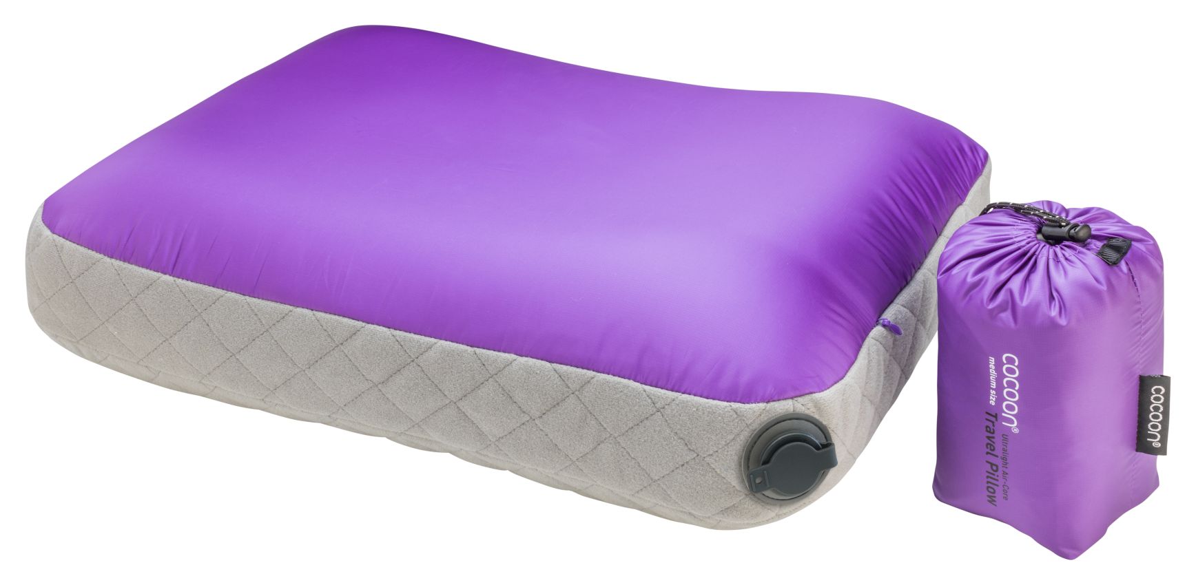 Cocoon nafukovací polštář Ultralight Air-Core M purple