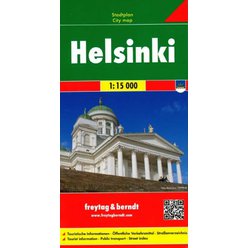 Freytag & Berndt plán města Helsinky 1:15000