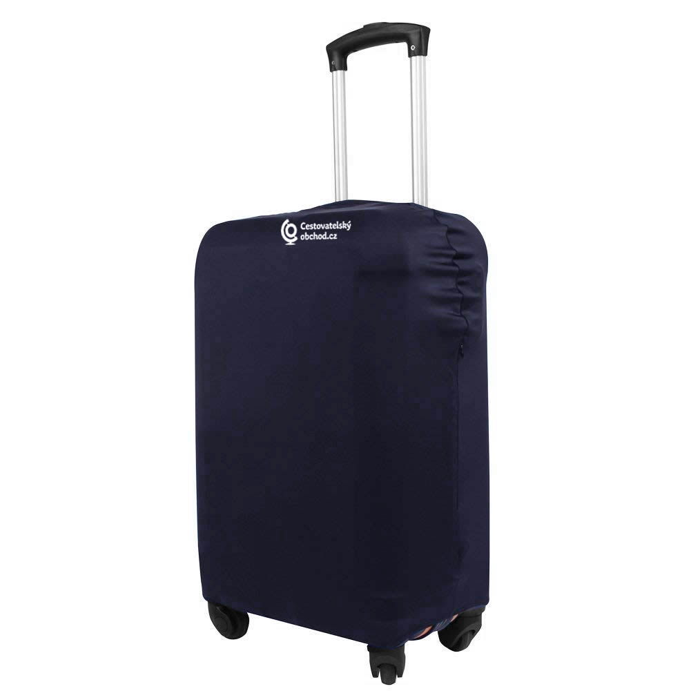 Cestovatelský obchod obal na kufr S modrý