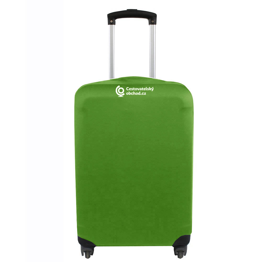 Cestovatelský obchod obal na kufr M zelený