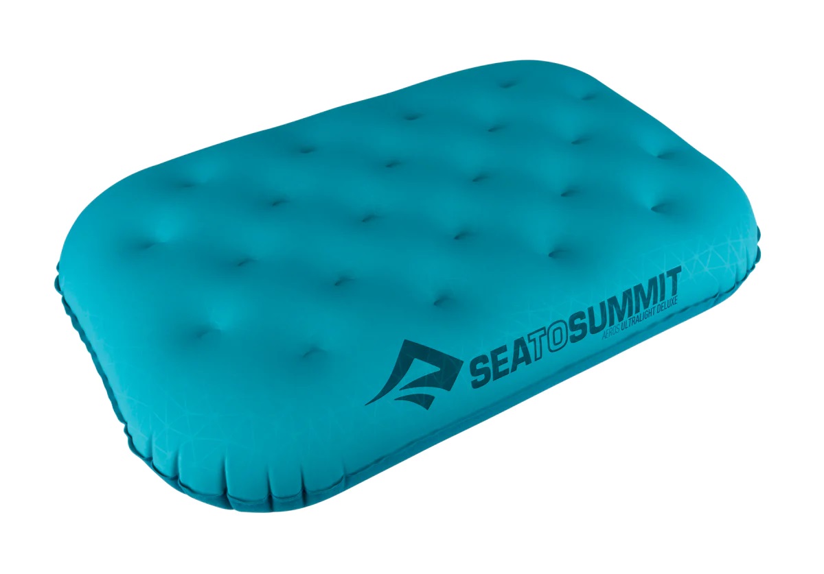 Sea To Summit nafukovací polštář Aeros Ultralight Pillow Deluxe aqua