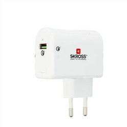 SKROSS nabíjecí adaptér Quick Charge 3.0 Euro USB