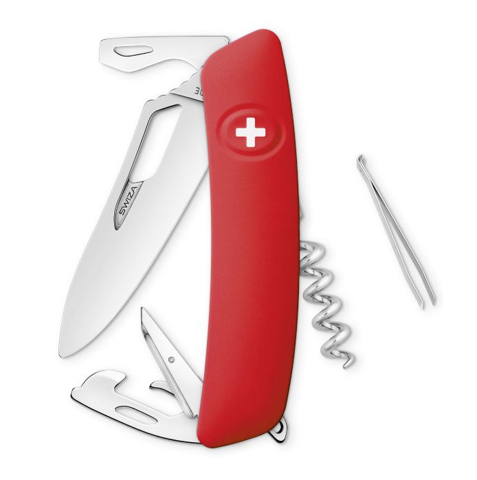 Swiza kapesní nůž SH03R Single Hand red