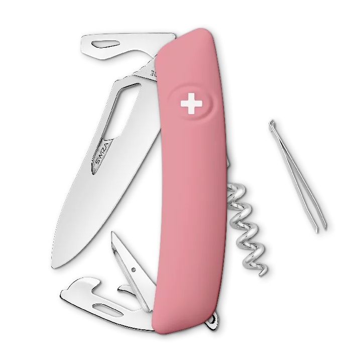 Swiza kapesní nůž SH03R Single Hand pink